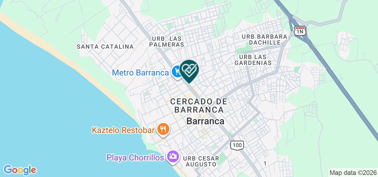 Mapa de Nordent