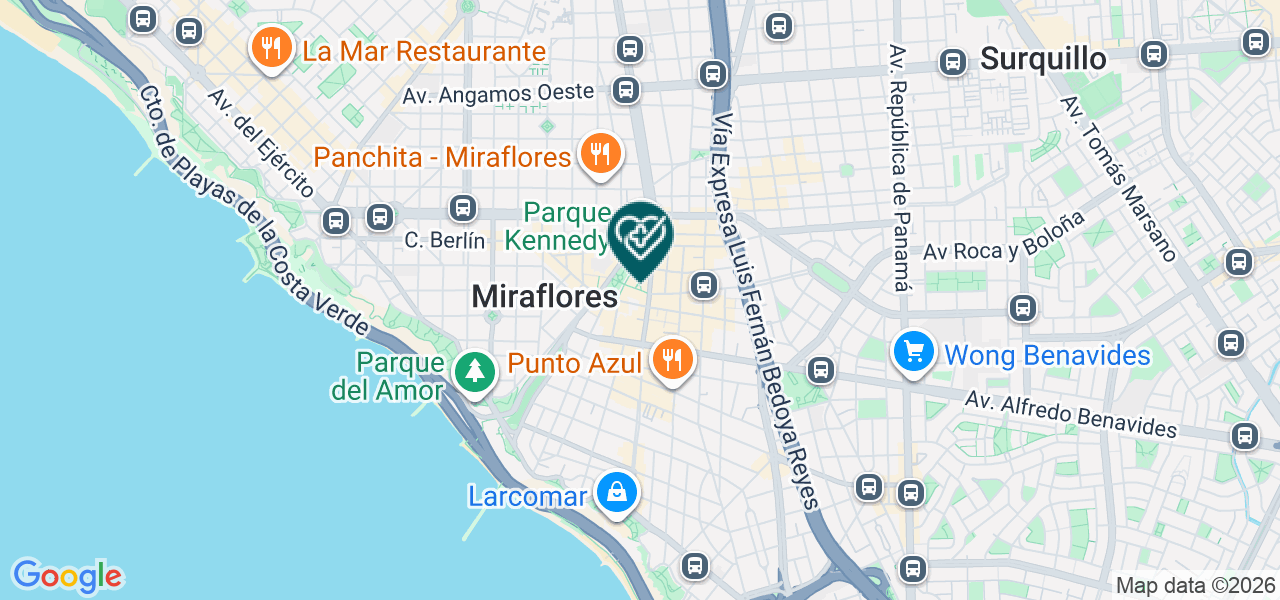 Mapa de International Dental Center