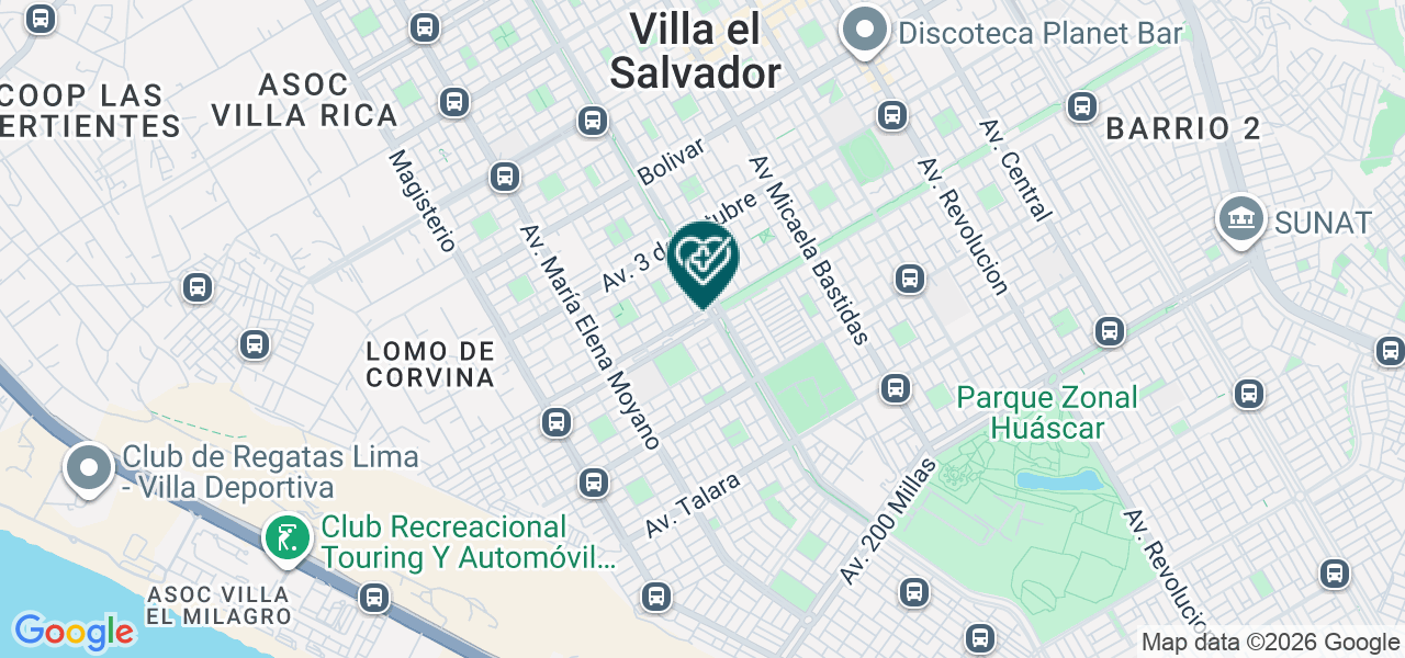 Mapa de Dental Plaza Sur E.I.R.L