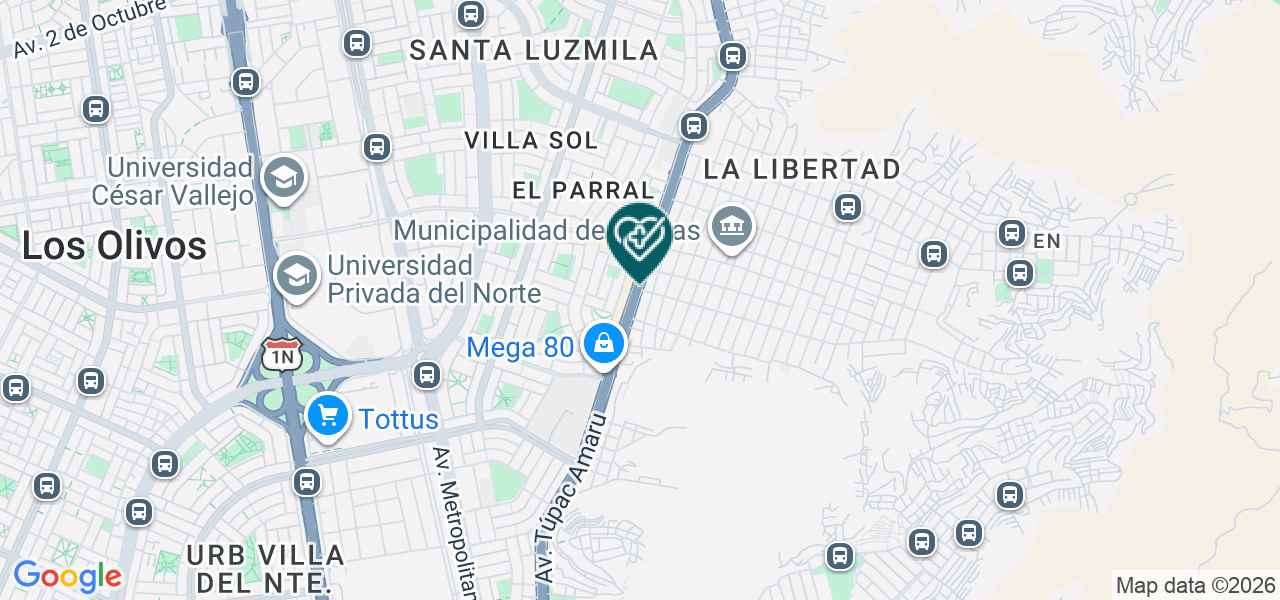 Mapa de Consultorio Medico