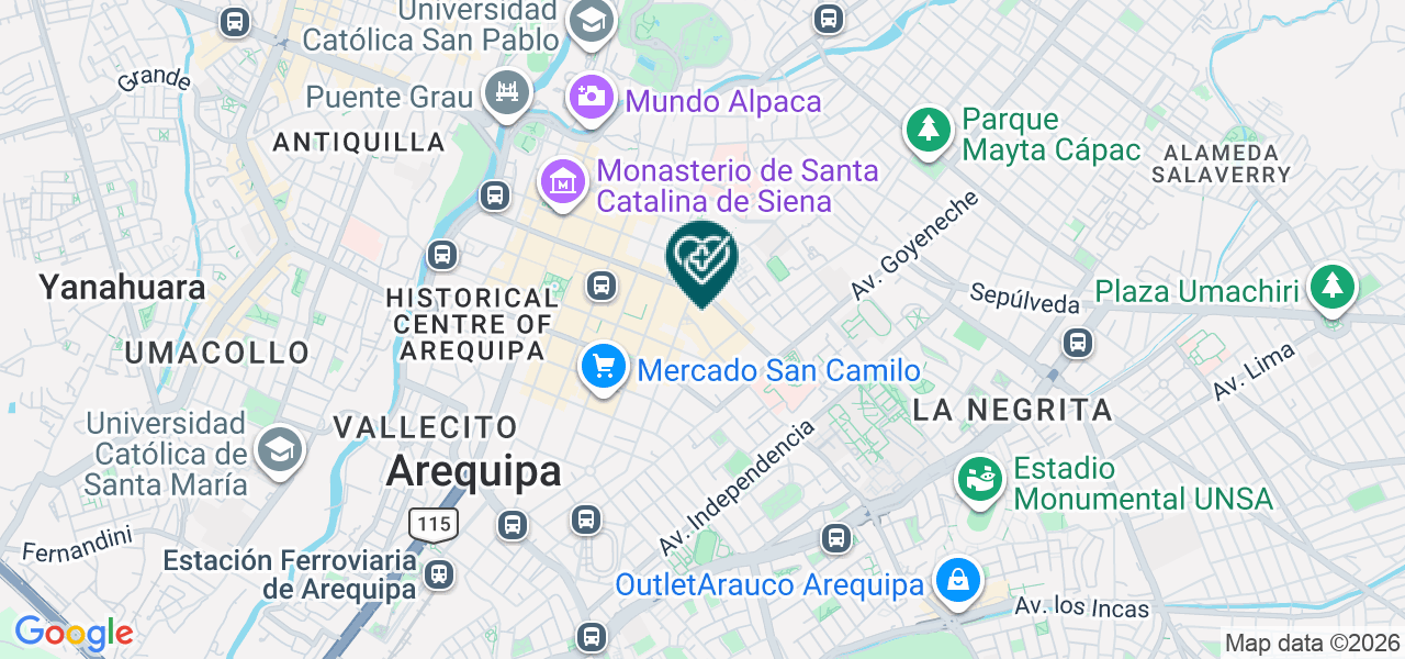 Mapa de Consultorio Odontológico