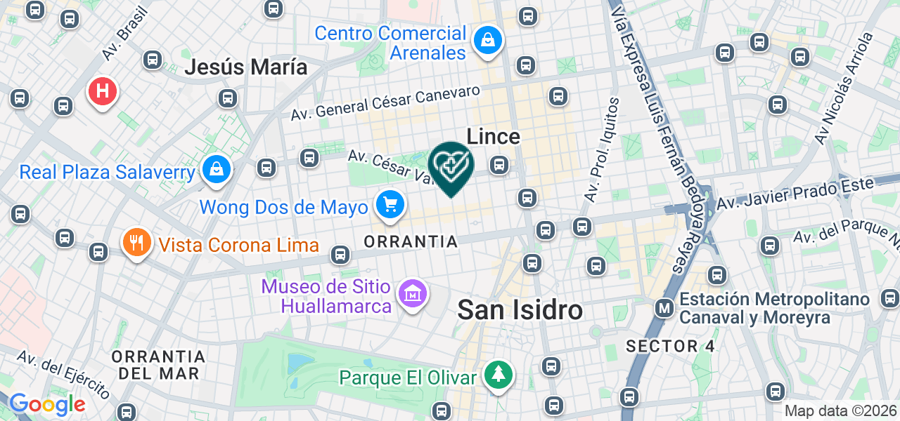 Mapa de Dpi del Peru S.A.
