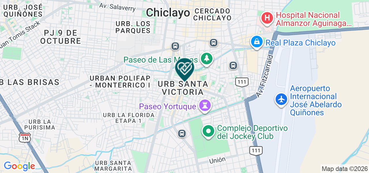 Mapa de Vigo Lab Análisis Clínicos EIRL