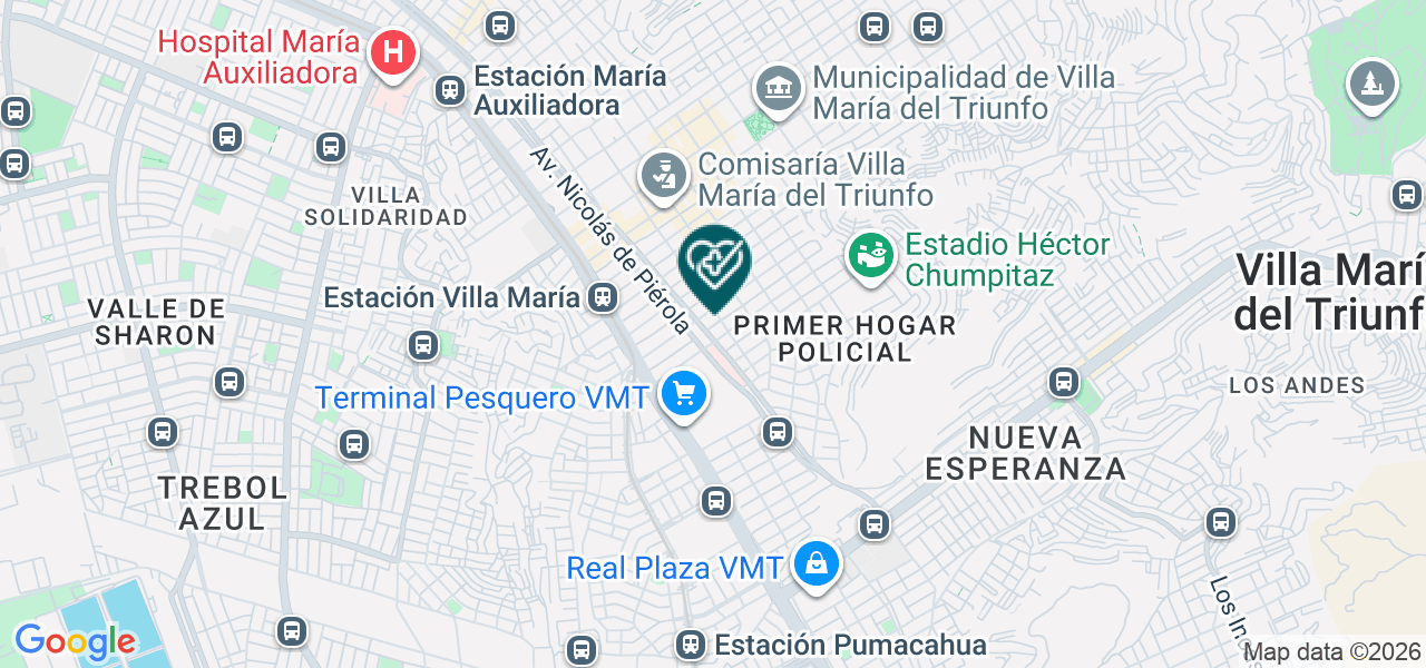 Mapa de Claudent