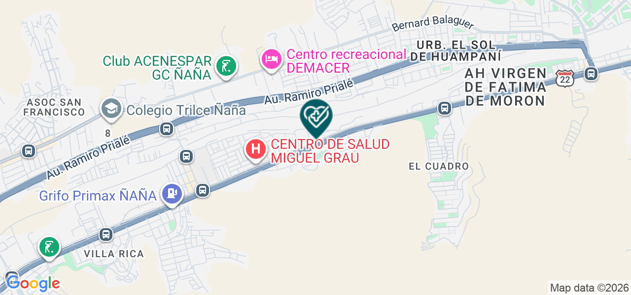 Mapa de Chacla Medic