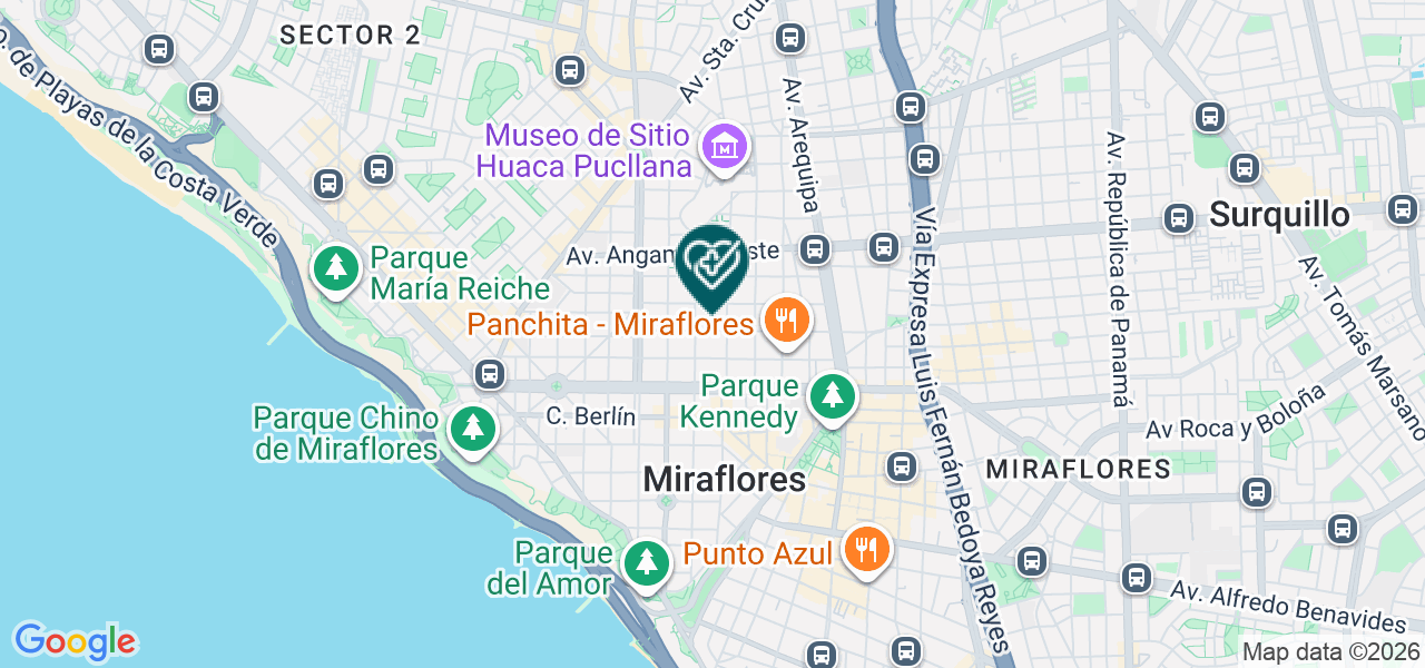 Mapa de Denticlub Odontopediatria & Ortodoncia