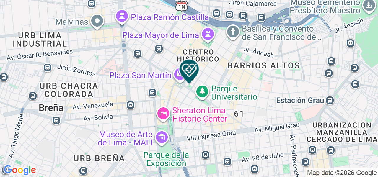 Mapa de Consultorio Odontologico