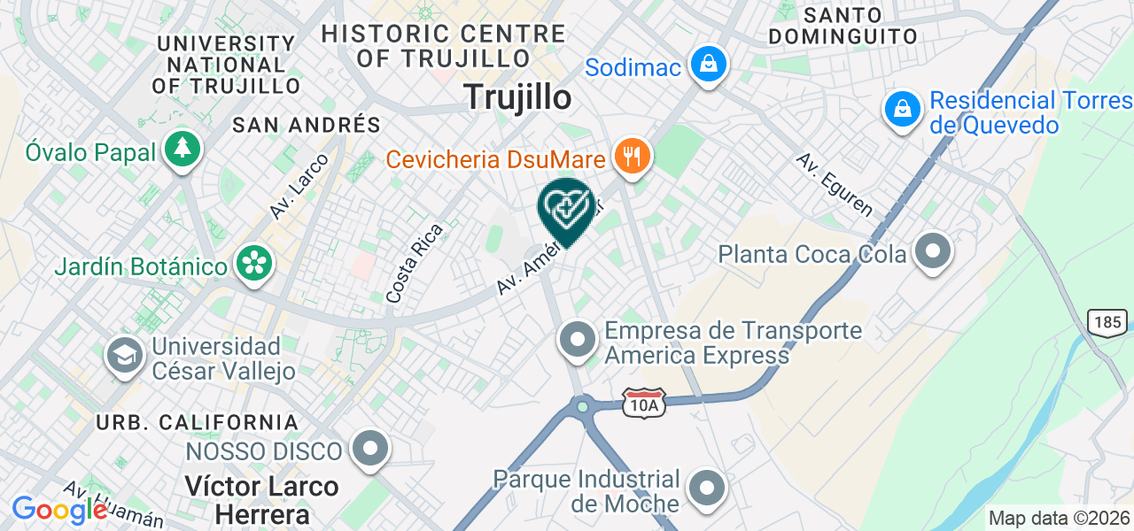 Mapa de Tecnosalud
