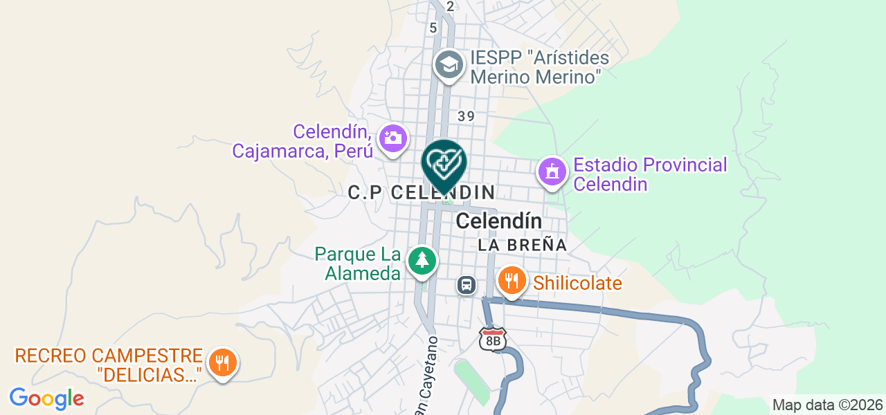 Mapa de Centro de Vision