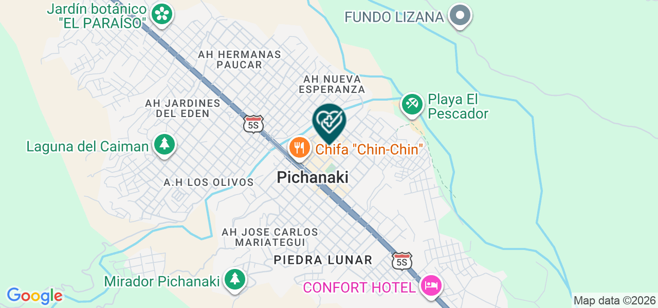 Mapa de Consultorio Odontológico Endodental