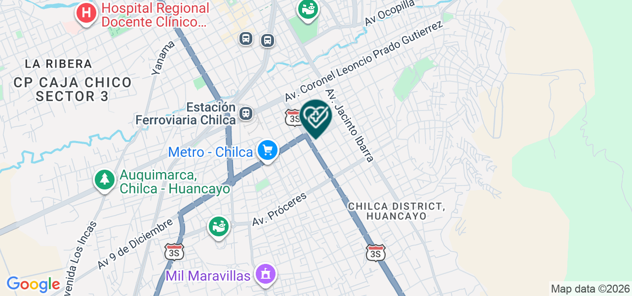 Mapa de Consultorio Odontológico Ramos