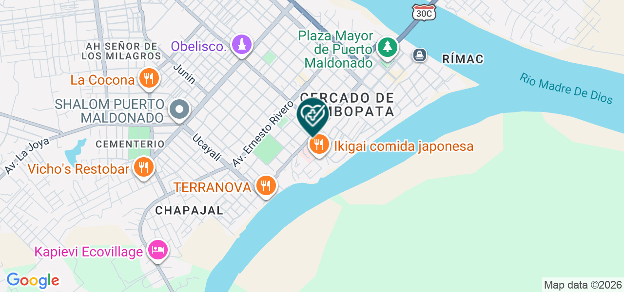 Mapa de Consultorio Medico Solidariedade