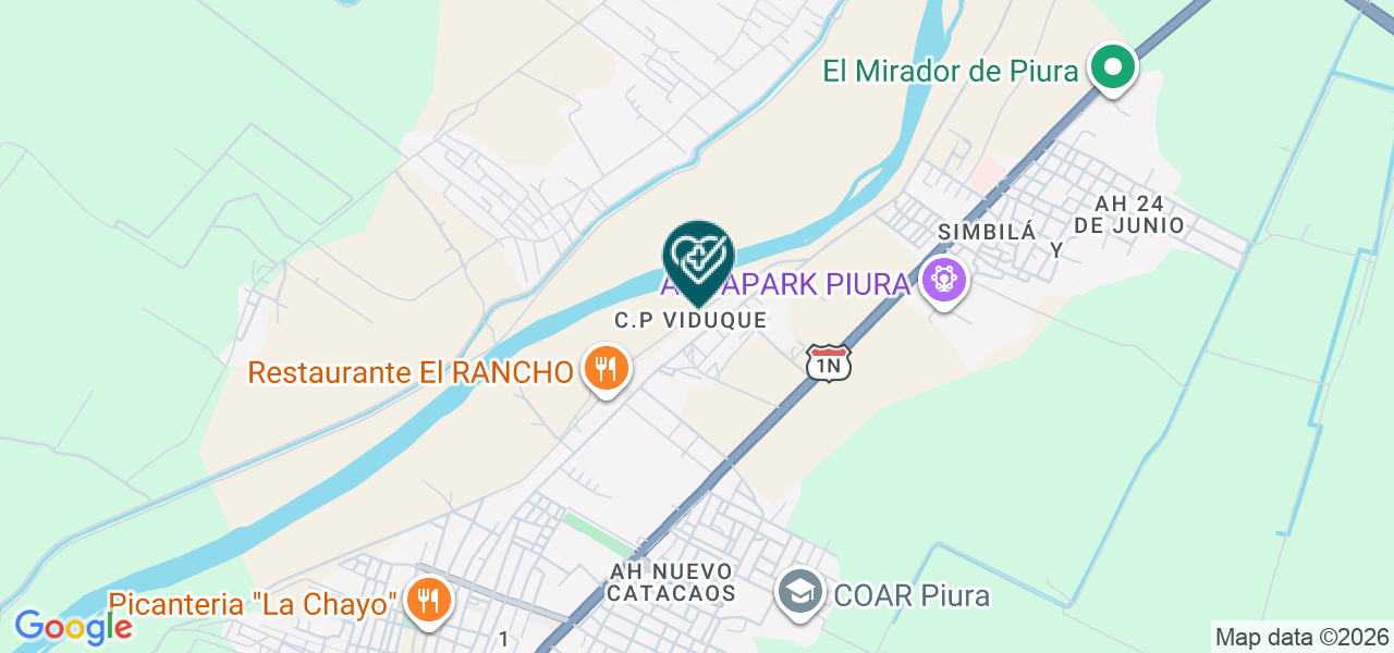 Mapa de Csi Clinica San Isidro