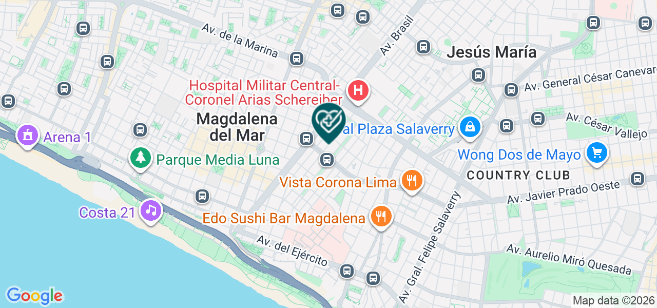 Mapa de Preventiva Peru