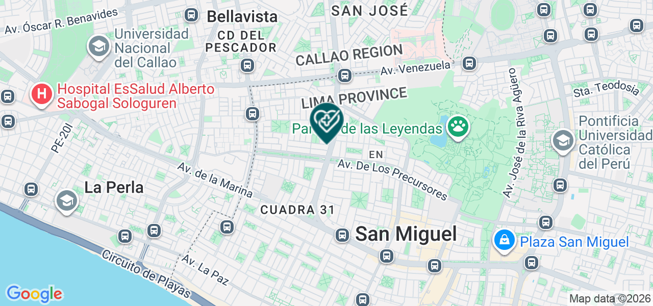 Mapa de Odontopediatria Mini Sonrisas