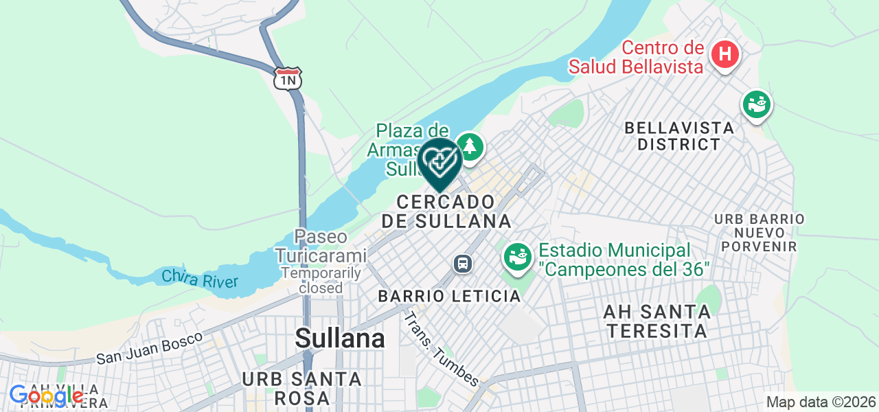 Mapa de Casa de las Sonrisas Clínica Dental