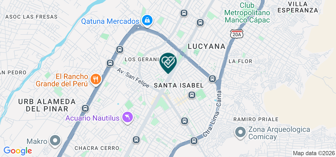 Mapa de Kirusdent Dental