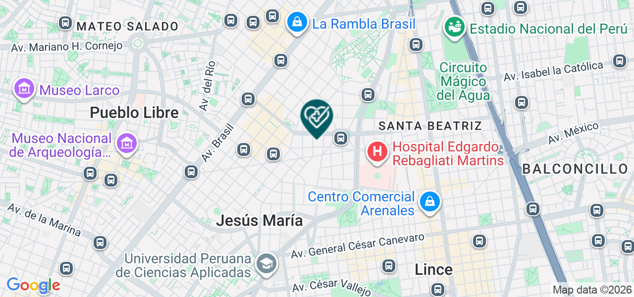 Mapa de Core Pediatric Dentistry