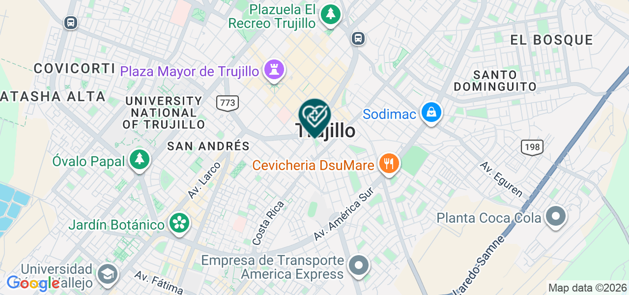 Mapa de Jm Medicar