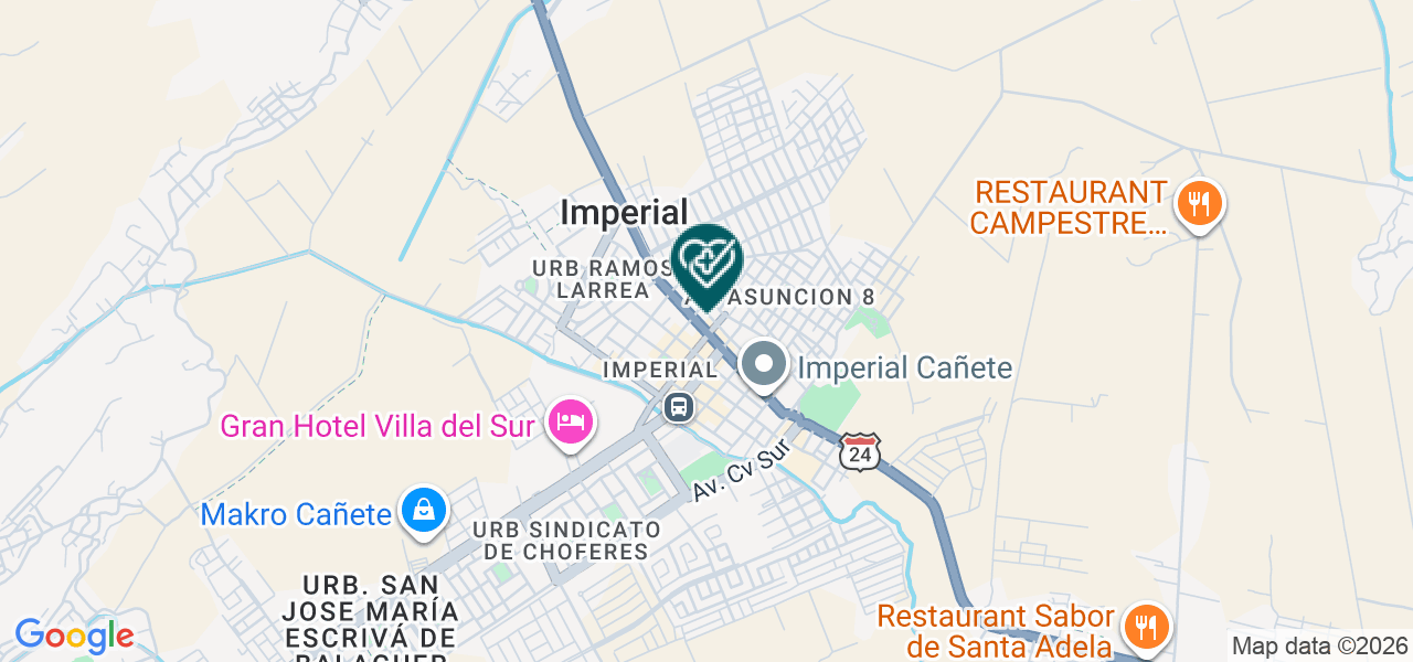 Mapa de Consultorio Dental Macavilca