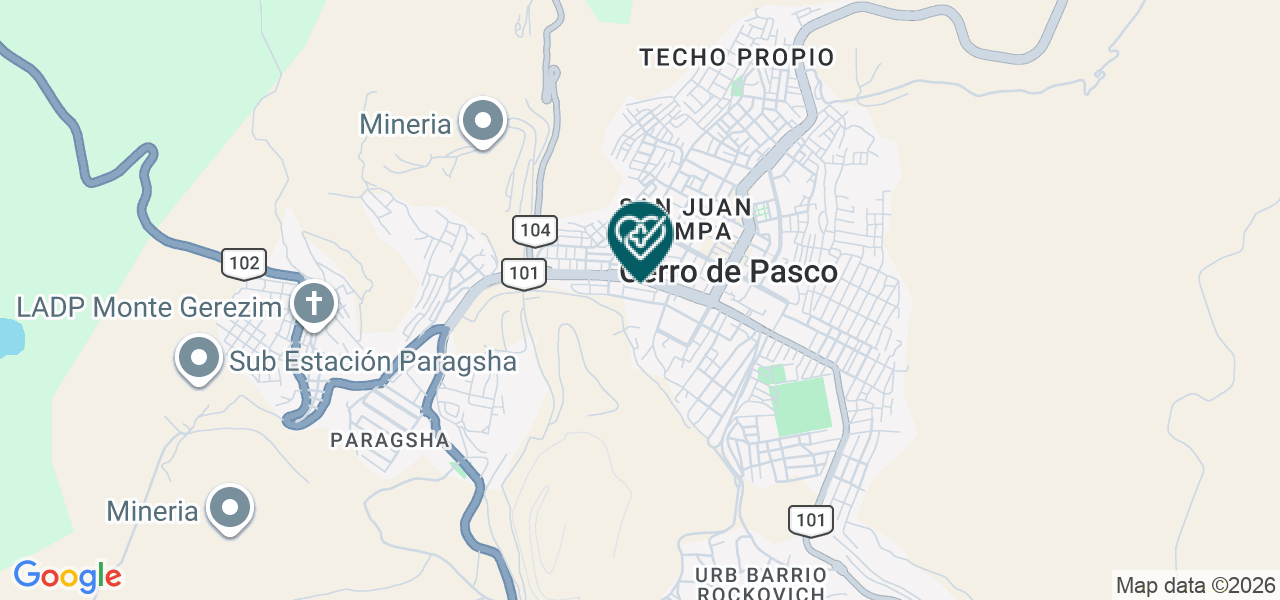 Mapa de Clinica Master Medic