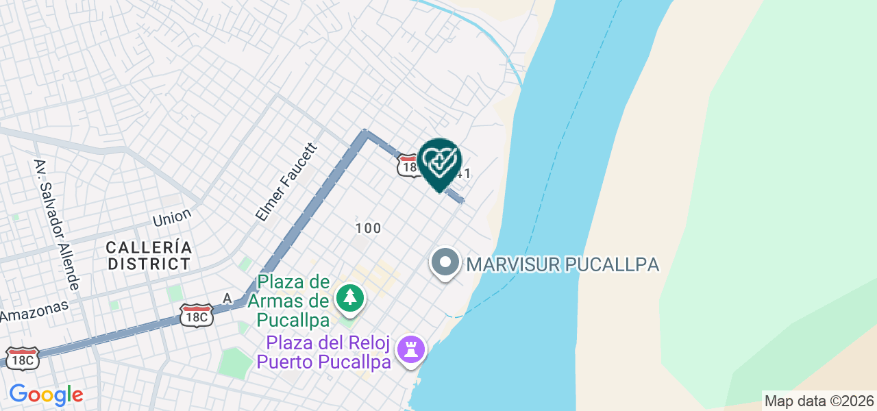 Mapa de Centro Medico de la Mujer