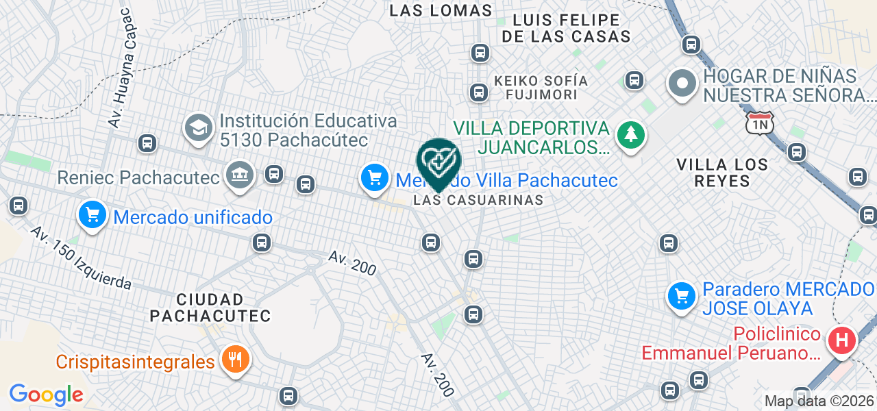 Mapa de Consultorio Monteluz