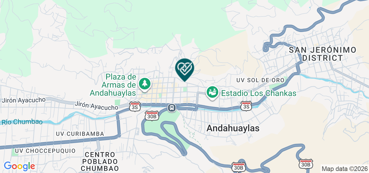 Mapa de Consultorio Medico Cavero