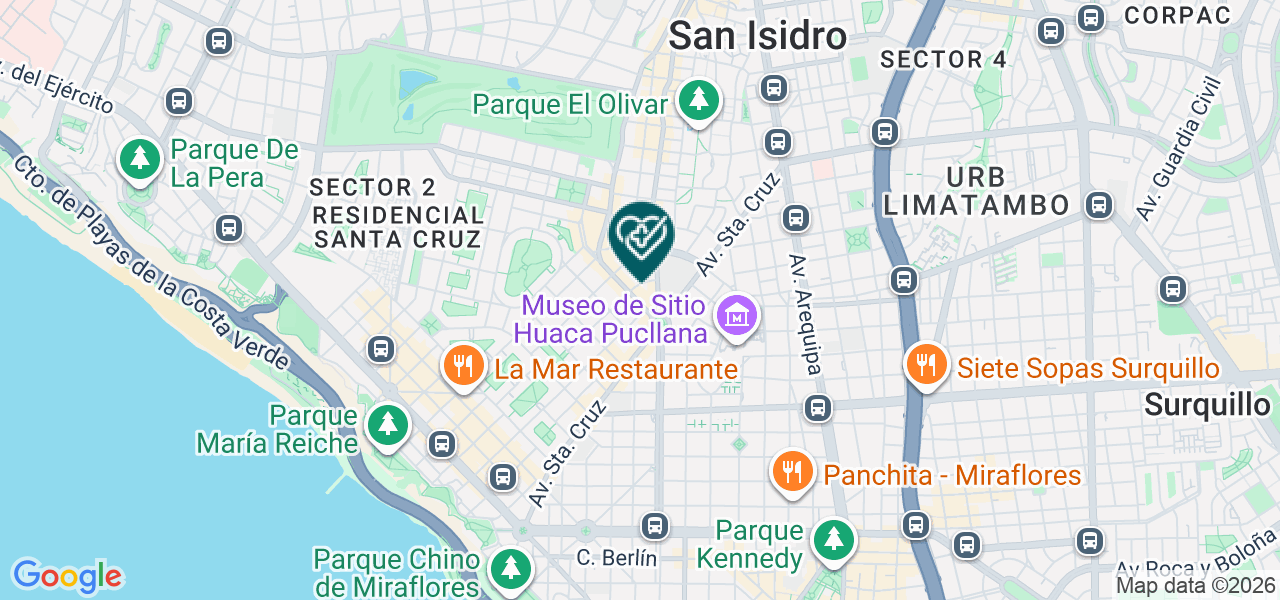 Mapa de Centro Mdrs