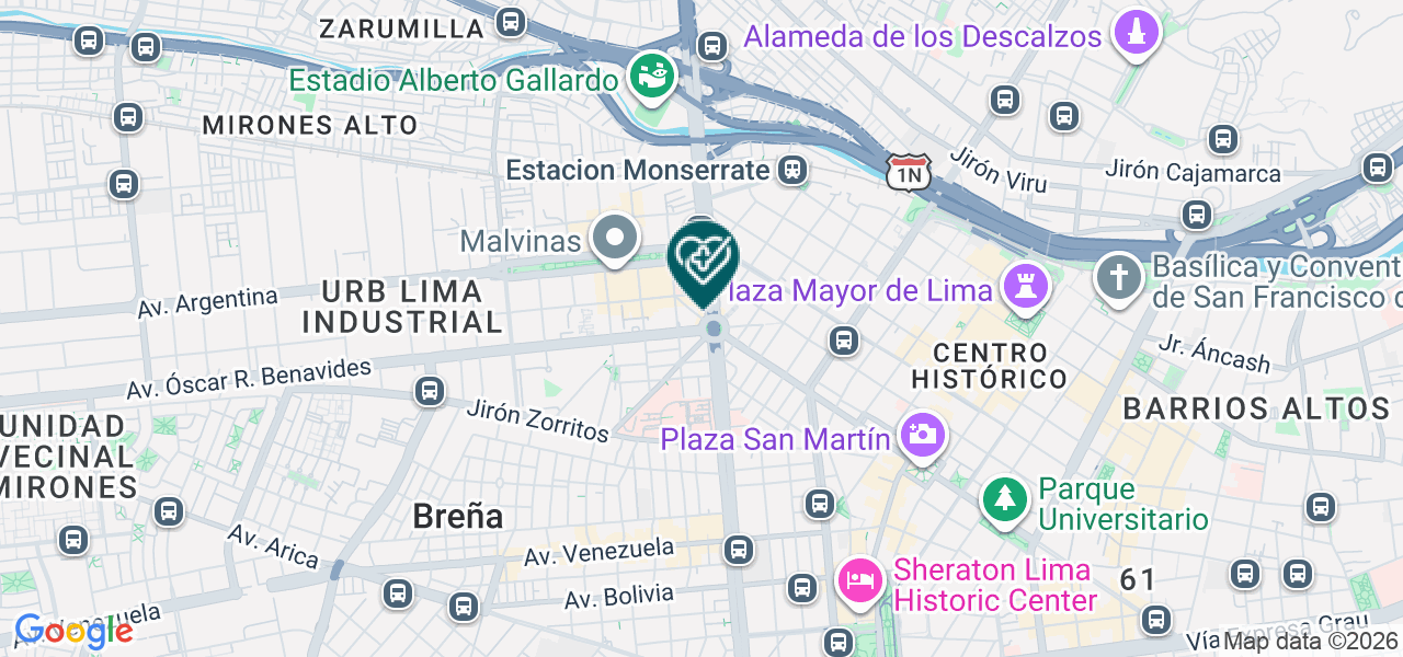 Mapa de Imagen Dental Center