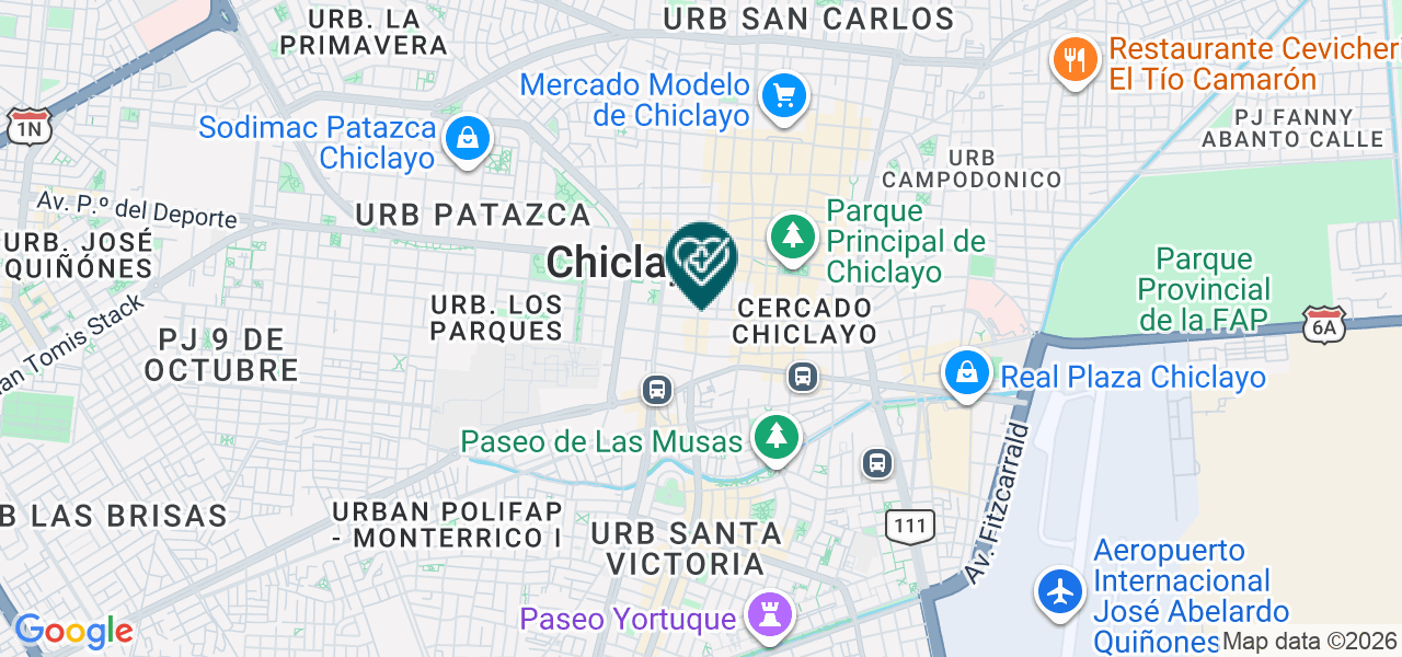 Mapa de Medicontrol