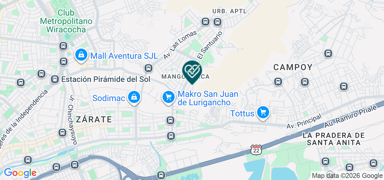Mapa de Mi Fisio