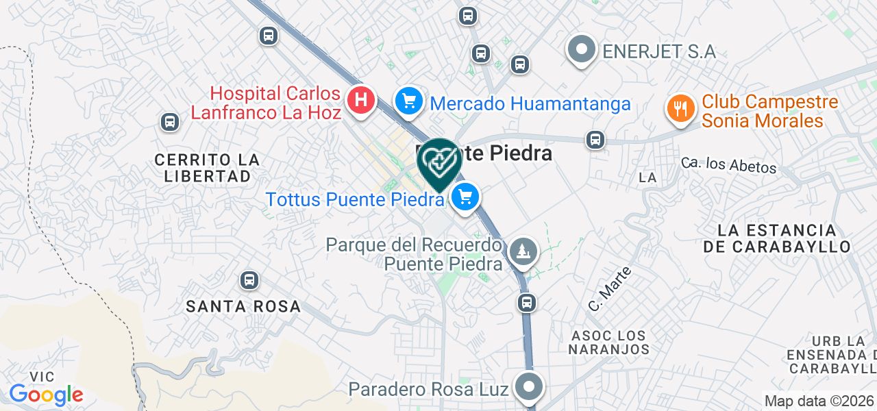 Mapa de Odm Dental Estudio