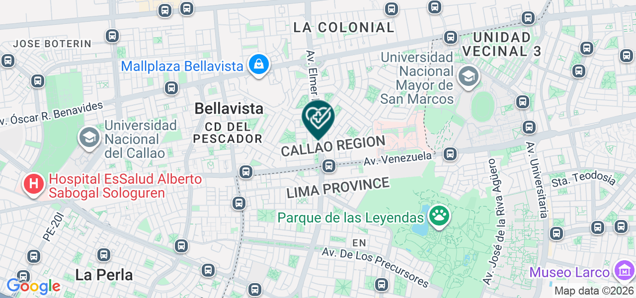 Mapa de Bisadent
