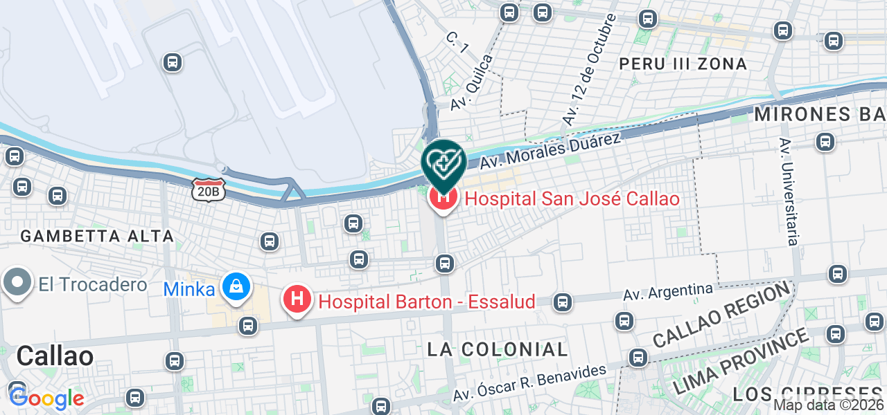 Mapa de Consultorio Medico Esperanza