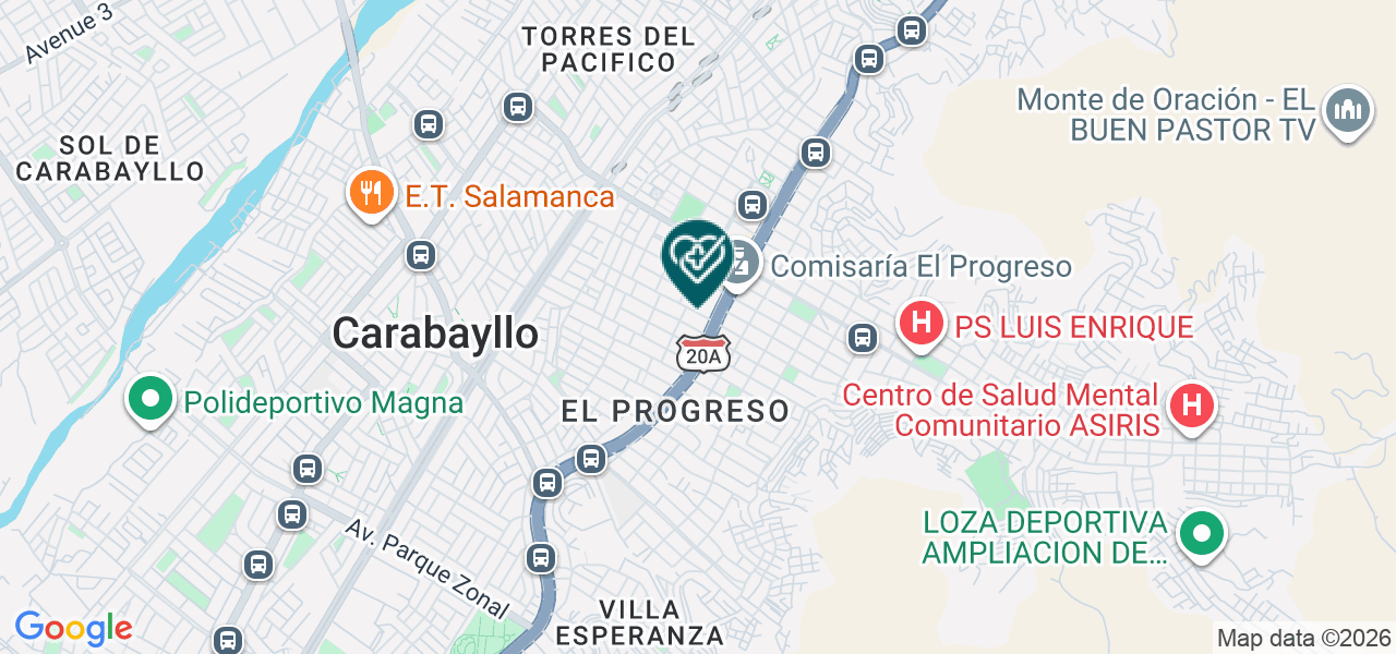 Mapa de Laboratorio de Protesis en General Nueva Imagens.a