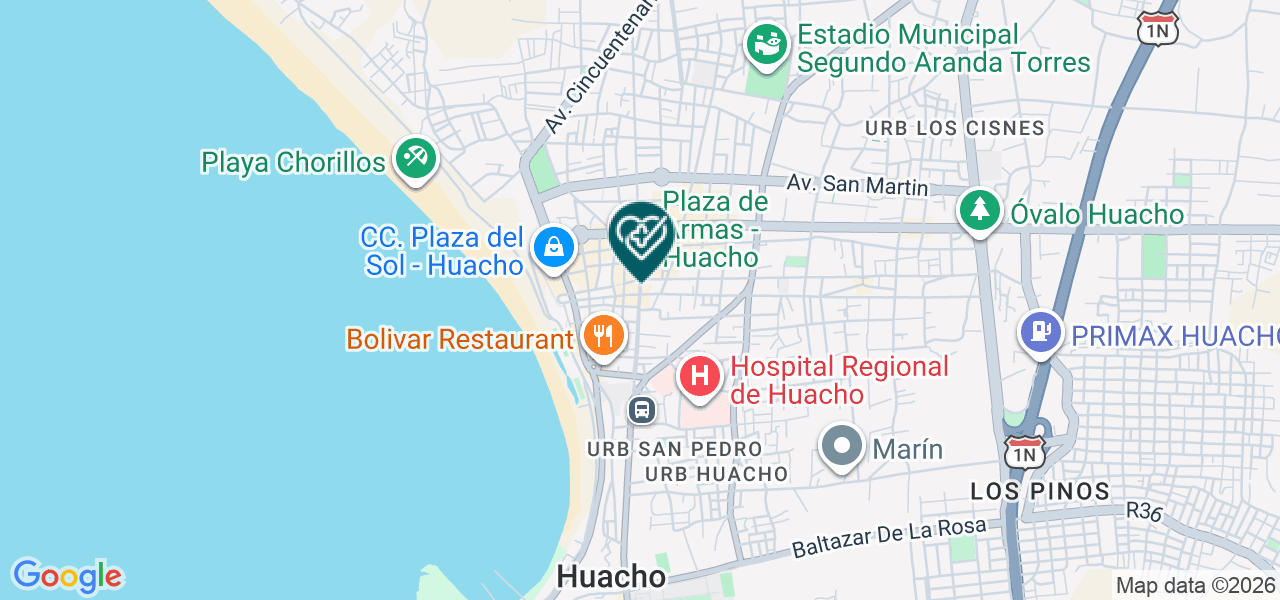 Mapa de Rosas Centro Medico