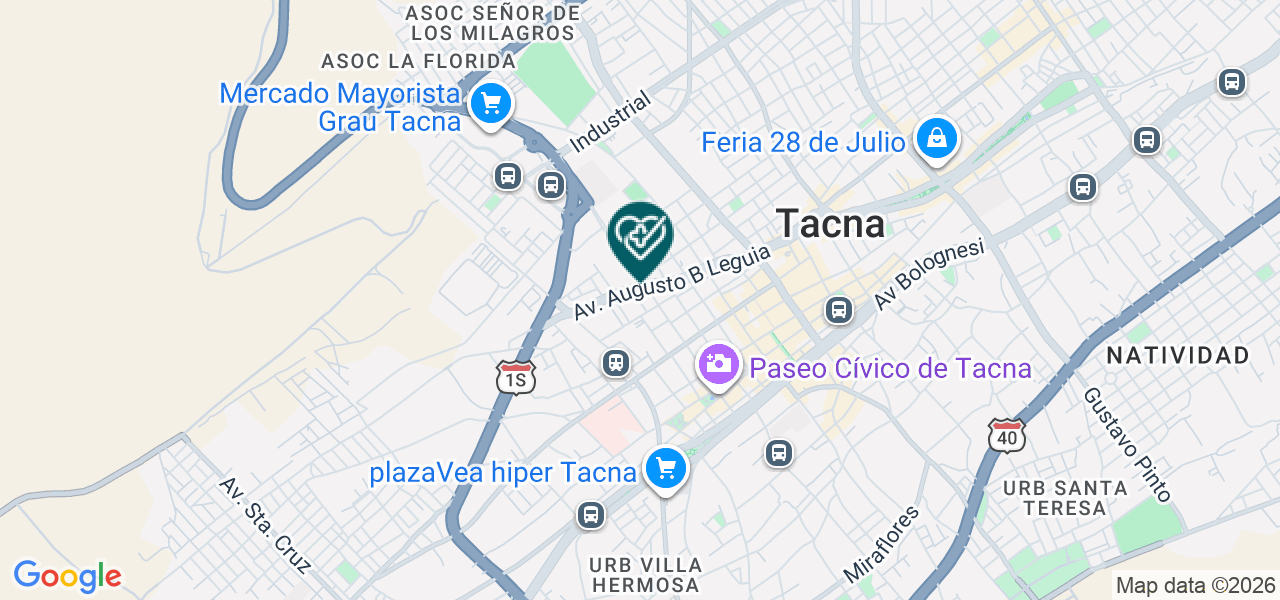 Mapa de Consultorio Medico de Traumatologia