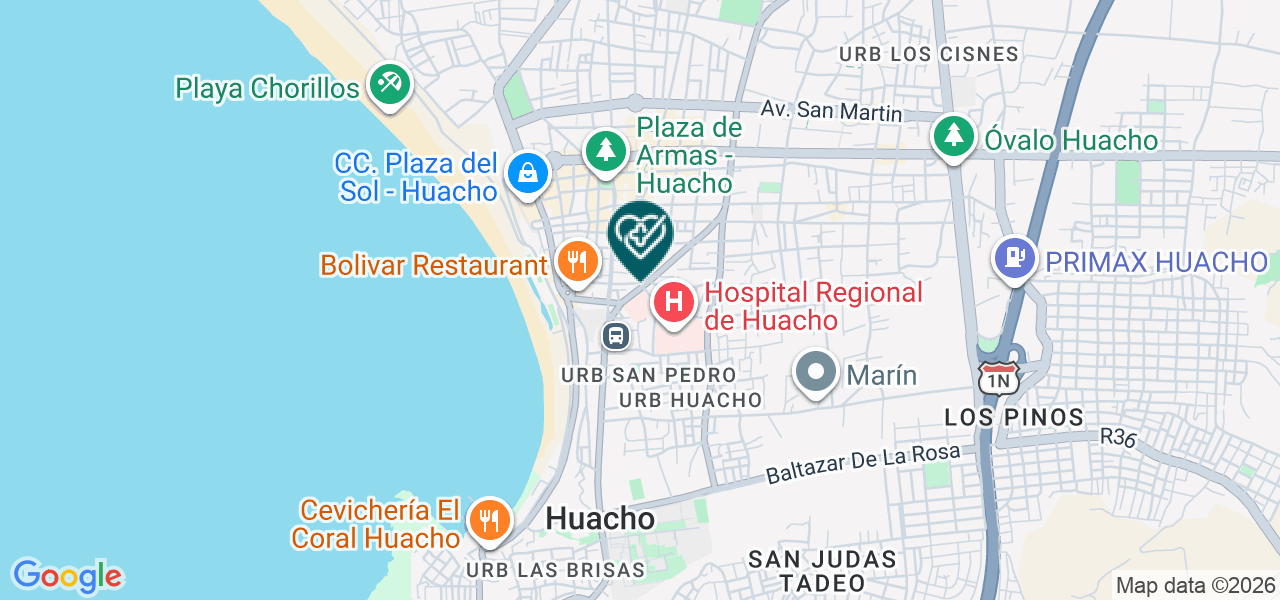 Mapa de Laboratorio Carreño
