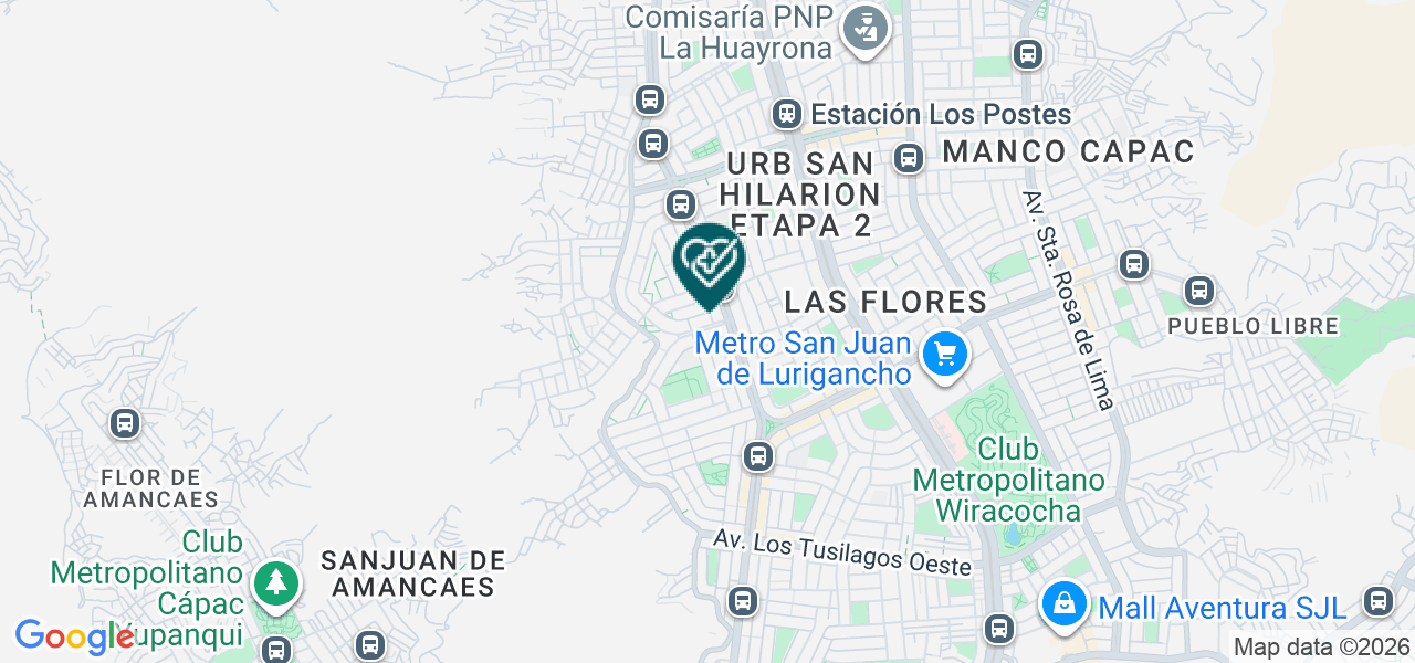 Mapa de Meli Dental