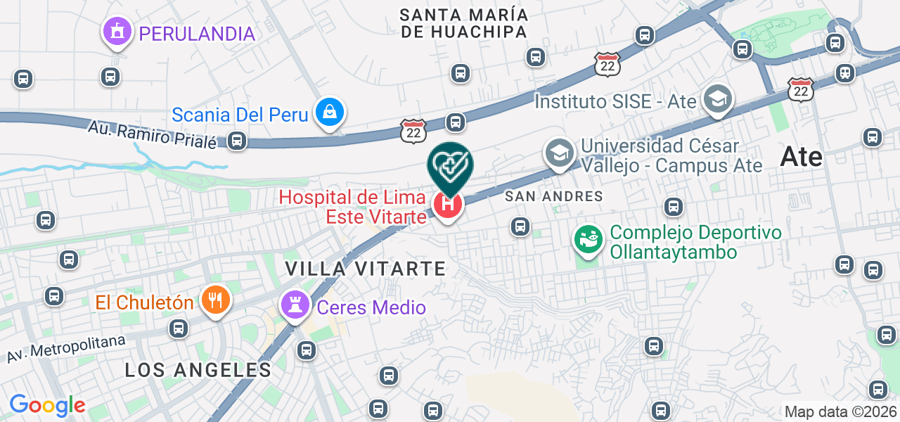 Mapa de Star Salud