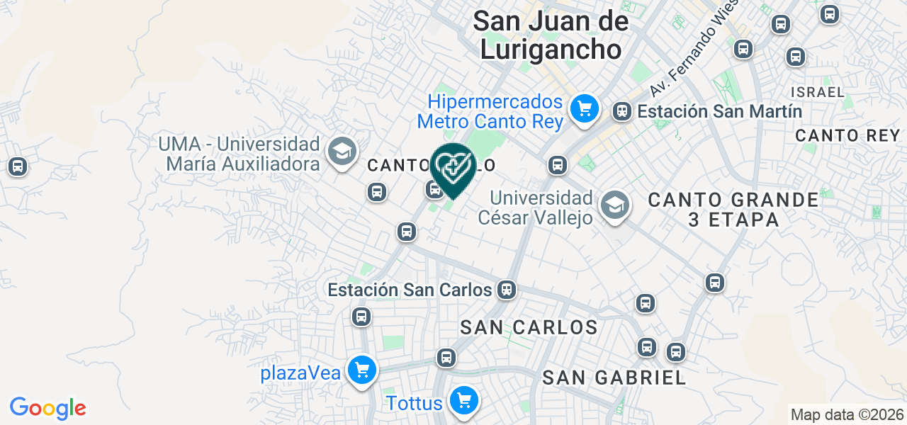 Mapa de Colsultorio Dental Chikis Dent