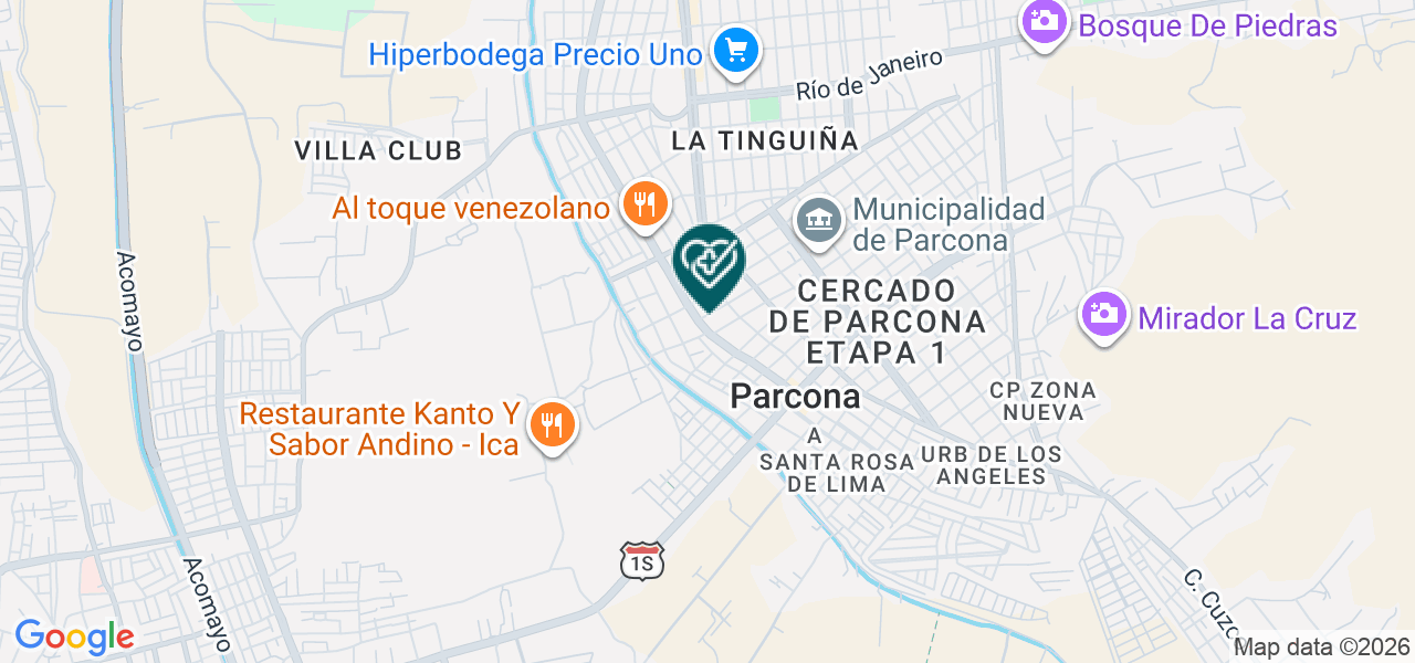 Mapa de Consultorio Medico Cof