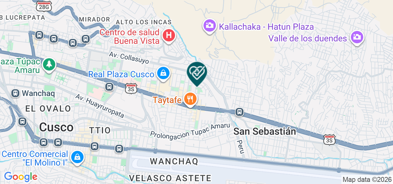 Mapa de Infinite