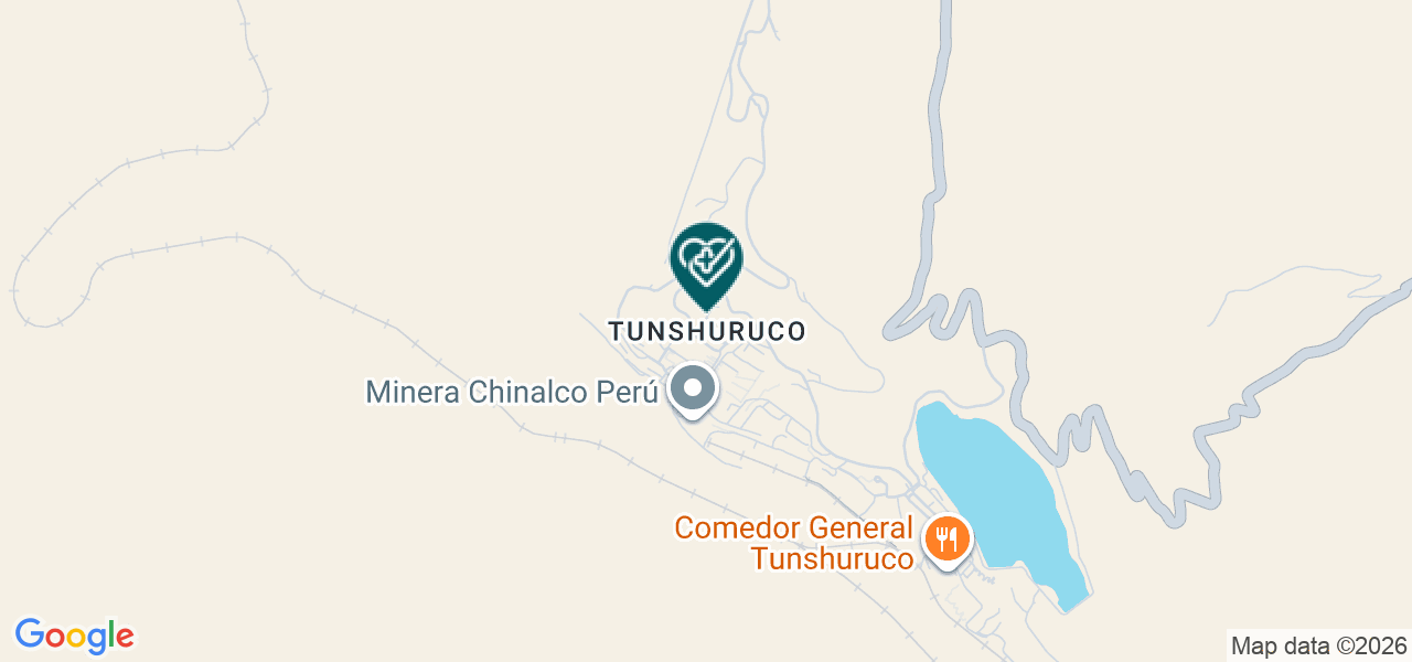 Mapa de Tunshuruco