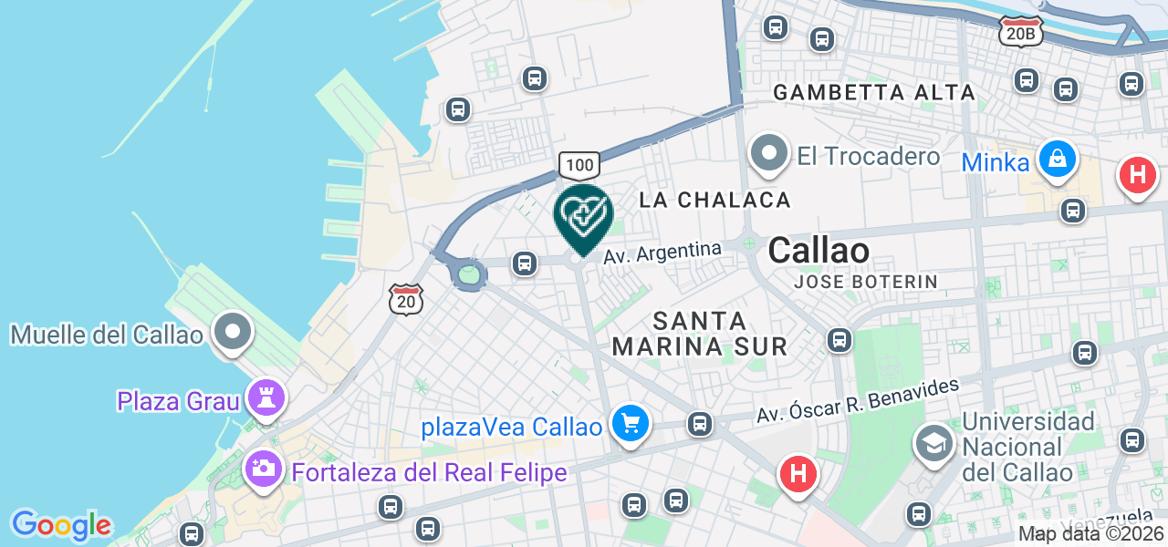 Mapa de Consultorio Odontologico Kairos