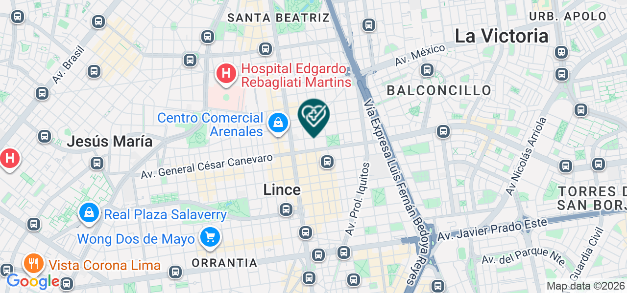 Mapa de Krp Fisioterapia