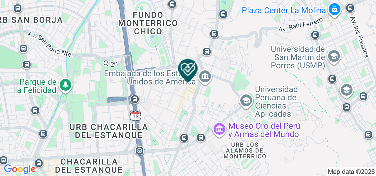 Mapa de Neumologia Peruana