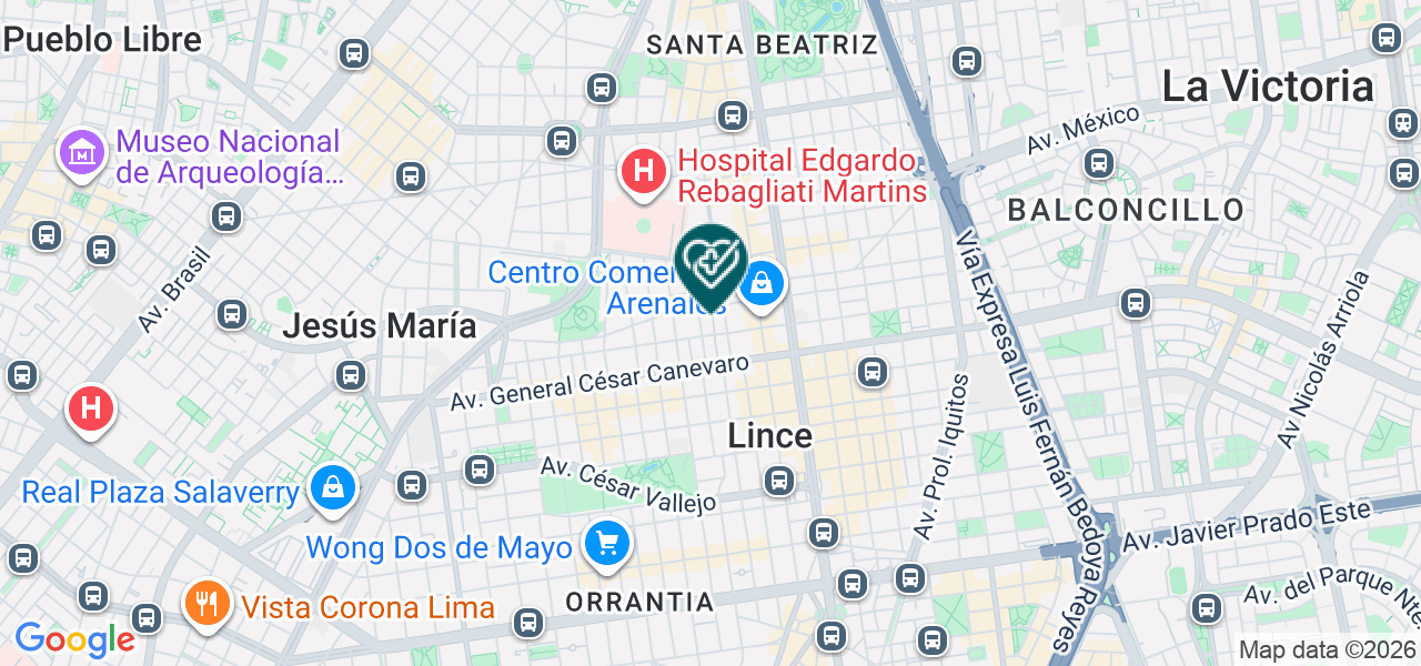 Mapa de Medicclub