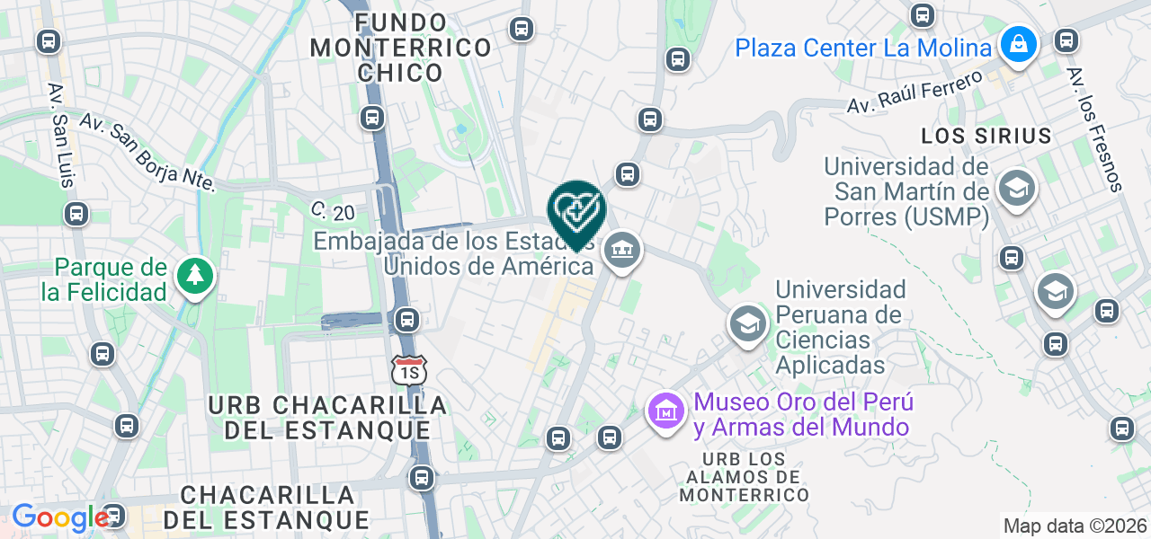 Mapa de Tomomedic